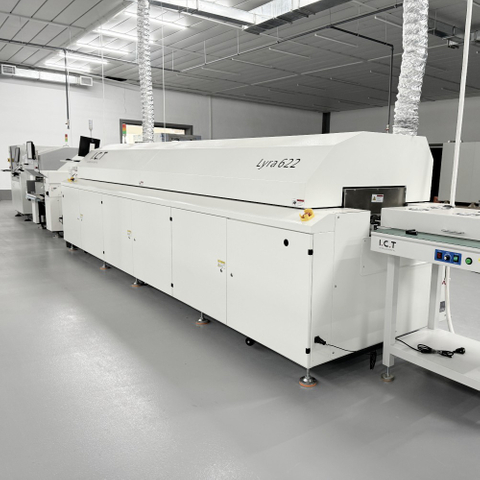 Højtydende SMT LED blyfri reflow loddeovnsudstyr