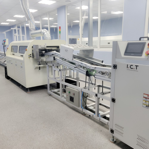 IKT | Bølgeloddemaskine med flux til store printkortdele 