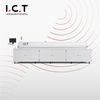 Varmluft SMT Line Machine Reflow Lodeovn med mellemstørrelse blyfri 
