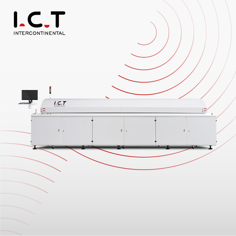 IKT |SMT Machine Reflow Ovn og Wave Lodde Dyppekomponenter Machine 