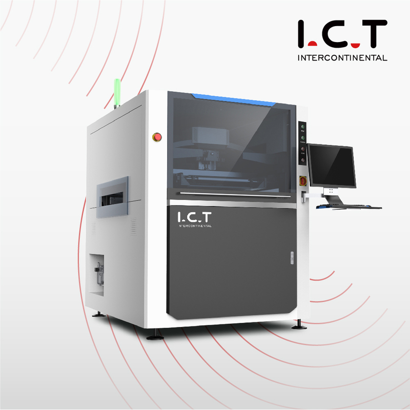 Automatisk stencilprinter i rustfrit stål med høj præcision SMT ICT-6561