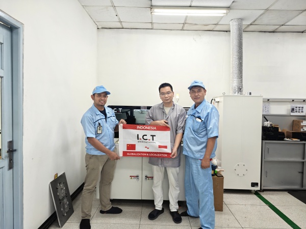 IKT Global Support til EMS med Depaneling Machine i Indonesien