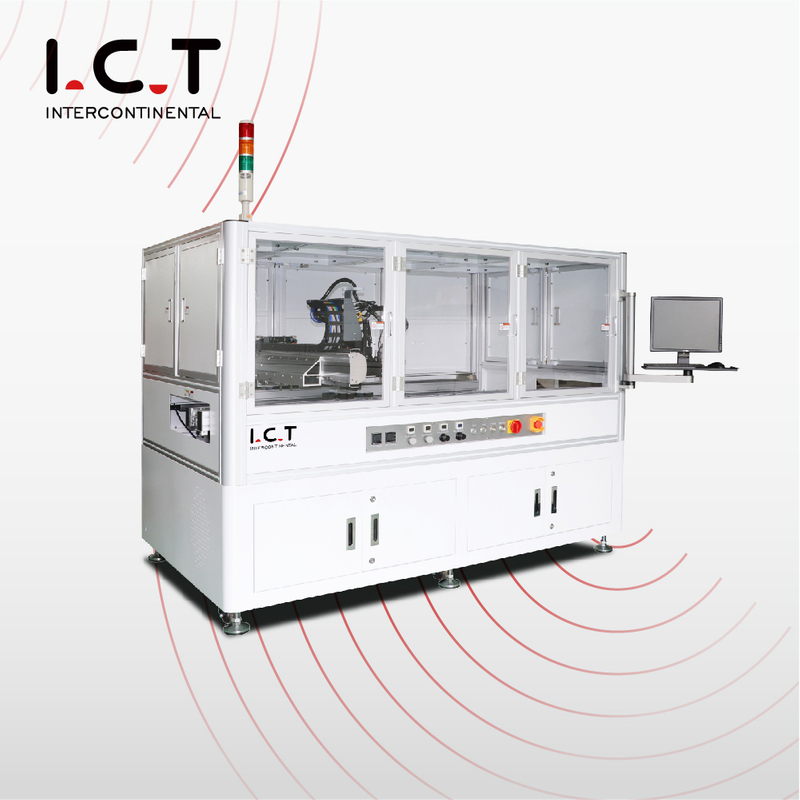 IKT |Dynamisk lim dot tape Dispenser Halvautomatisk maskine