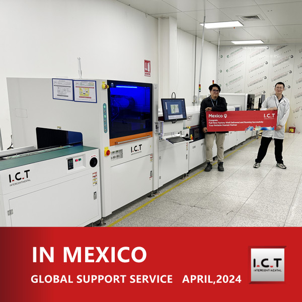 ICT leverer en konform belægningslinje med returfunktion i Mexico
