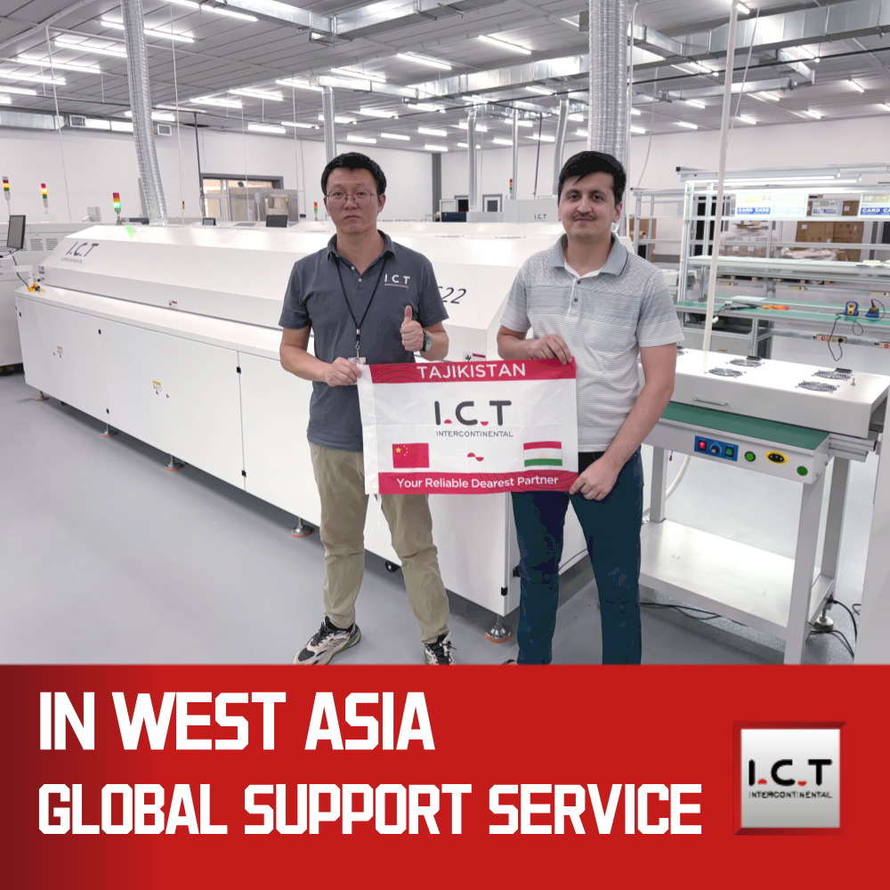 IKT | Omkostningseffektiv SMT-svejsning Reflow Lodning Reflow Ovnmaskine 600mm