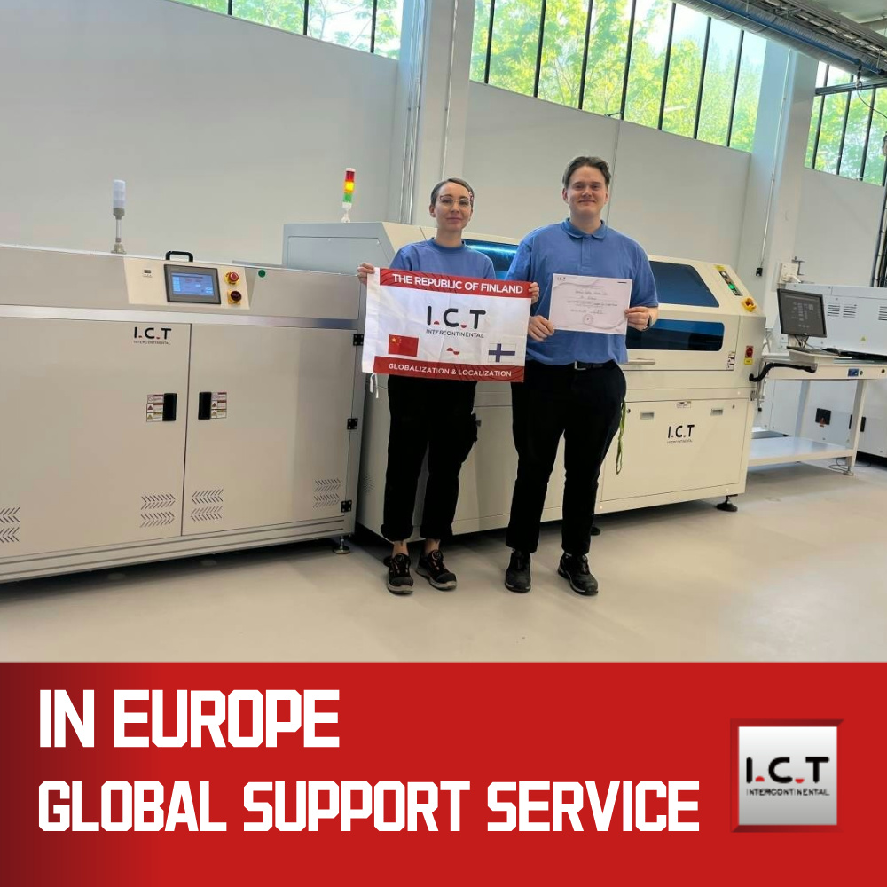 ICT-1200 | 1,2 meter SMT fuldautomatisk LED-stencilprinter