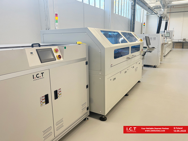 Fuldautomatisk SMT produktionslinje