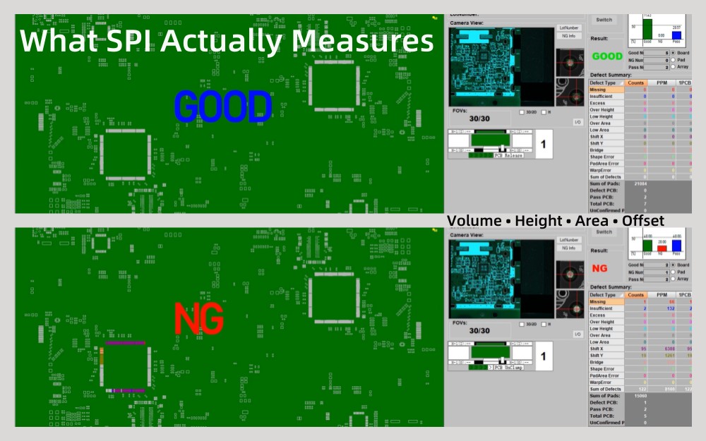 Hvad er loddepastainspektionsfejl i SMT