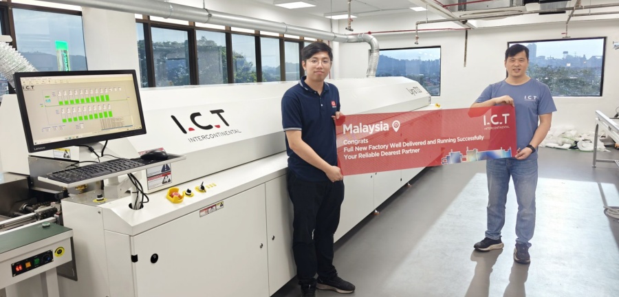 SMT- og DIP-linjeinstallation og teknisk support i Malaysia