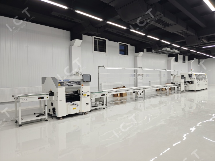 ICT DIP produktionslinje i Usbekistan