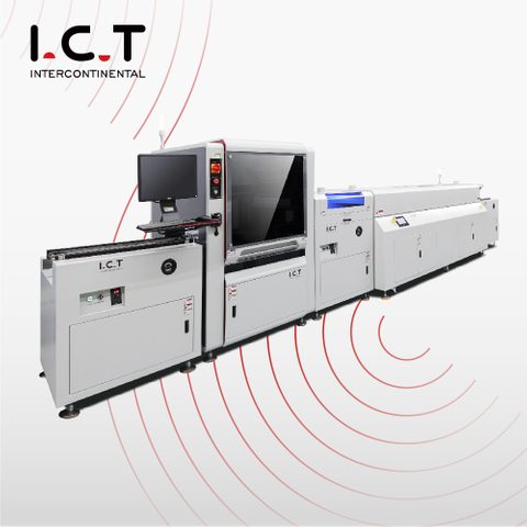 ICT 丨 PCB automatisk PCB produktionslinje selektiv belægning sprøjtning limning maskine
