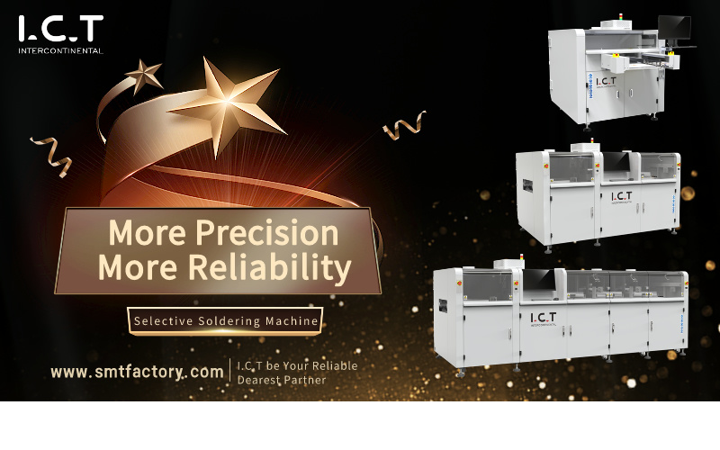 ICT-On-line Selektiv Bølgeloddemaskine hoved 4-2