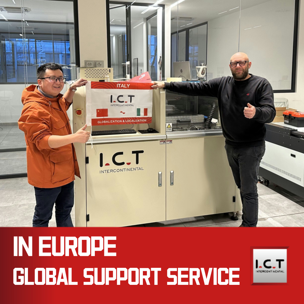 ICT-SS540 | On-line selektiv bølge lodningsmaskine 