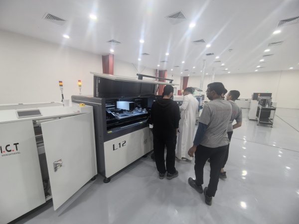 SMT Line Installation and Training in Saudi -Arabian