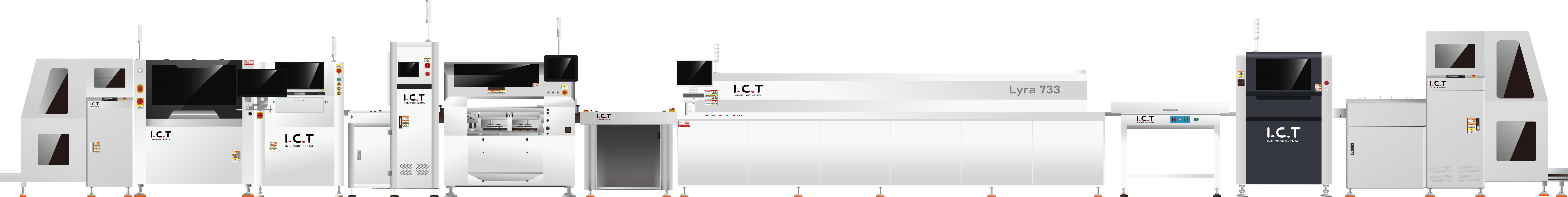 IKT SMT Linje+AOI +SPI