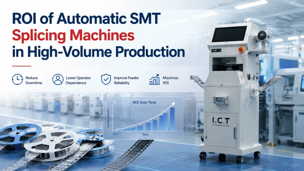 ROI af automatiske SMT-splejsningsmaskiner i h&oslash;jvolumenproduktion.webp