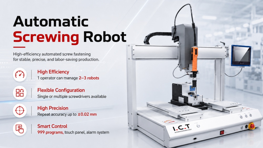 Automatic Screwing Robot Automatisk skruerobot